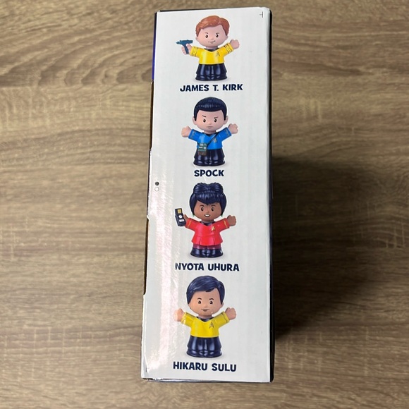 Little People Collector Star Trek Special Edition Set For Fans, 4 Figures - Picture 5 of 7